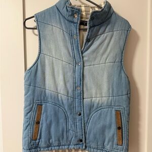 Blue Denim Vest